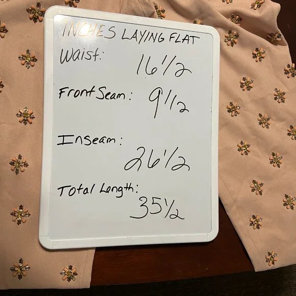 J CREW CAFE CAPRI BEADED EMBELLISHMENT SIZE 8 NWT COLOR BISCUIT - Picture 16 of 16